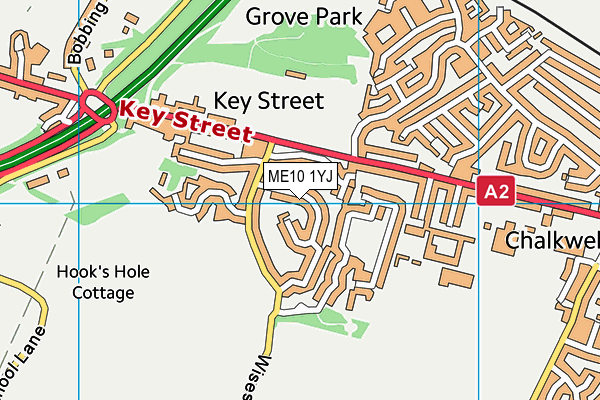 Map of COLESHALL DEVELOPMENT LTD at district scale