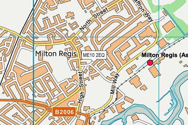 ME10 2EQ map - OS VectorMap District (Ordnance Survey)