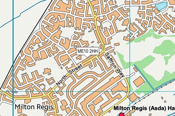 ME10 2HH map - OS VectorMap District (Ordnance Survey)