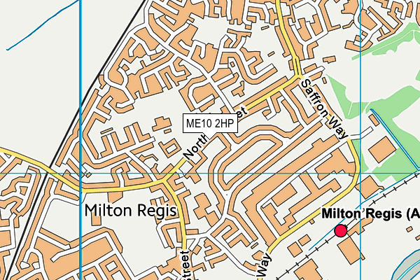 ME10 2HP map - OS VectorMap District (Ordnance Survey)