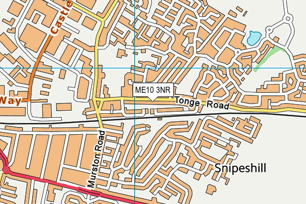 ME10 3NR map - OS VectorMap District (Ordnance Survey)