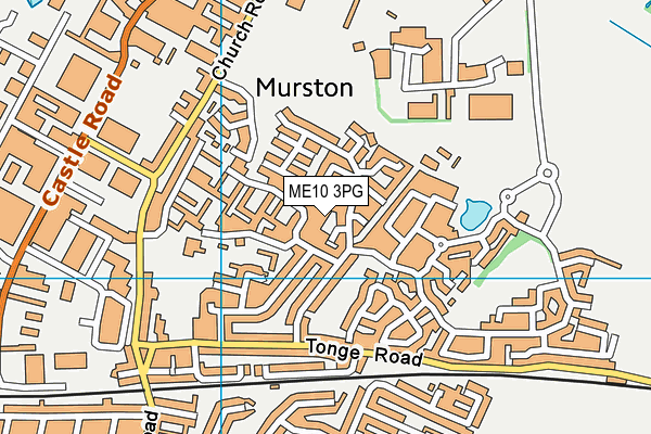 ME10 3PG map - OS VectorMap District (Ordnance Survey)