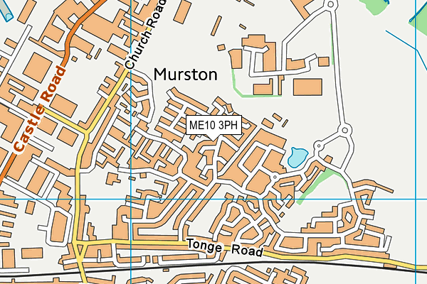 ME10 3PH map - OS VectorMap District (Ordnance Survey)