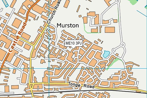 ME10 3PJ map - OS VectorMap District (Ordnance Survey)