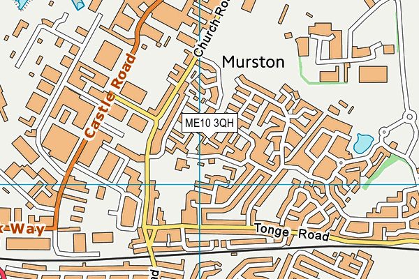 ME10 3QH map - OS VectorMap District (Ordnance Survey)