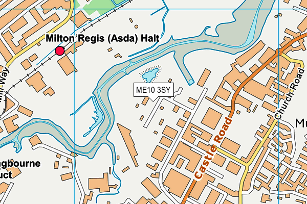 ME10 3SY map - OS VectorMap District (Ordnance Survey)