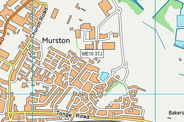 ME10 3TJ map - OS VectorMap District (Ordnance Survey)