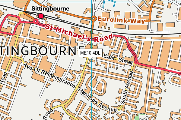 Map Of Sittingbourne And Surrounding Areas Me10 4Dl Maps, Stats, And Open Data