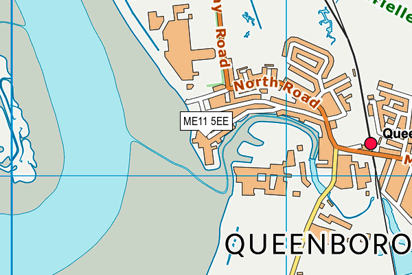 ME11 5EE map - OS VectorMap District (Ordnance Survey)