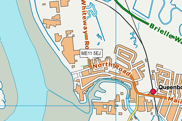 ME11 5EJ map - OS VectorMap District (Ordnance Survey)