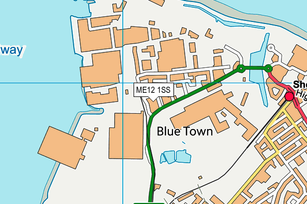 Map of BLUETOWN ENGINEERING LTD at district scale