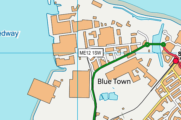 Map of 007 TRANSPORT LTD at district scale