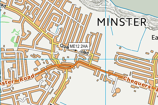 ME12 2HA map - OS VectorMap District (Ordnance Survey)