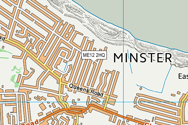 ME12 2HQ map - OS VectorMap District (Ordnance Survey)