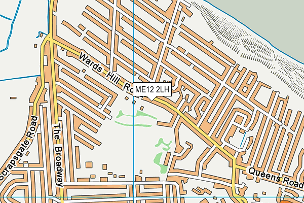 ME12 2LH map - OS VectorMap District (Ordnance Survey)