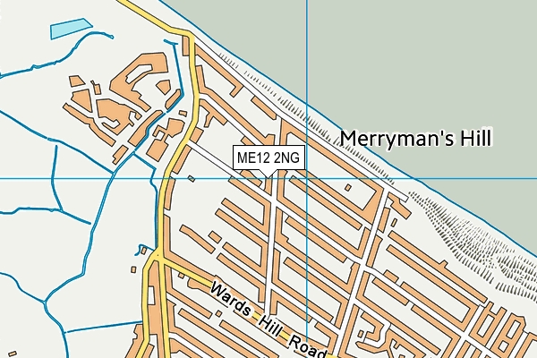 ME12 2NG map - OS VectorMap District (Ordnance Survey)