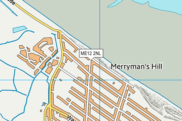 ME12 2NL map - OS VectorMap District (Ordnance Survey)