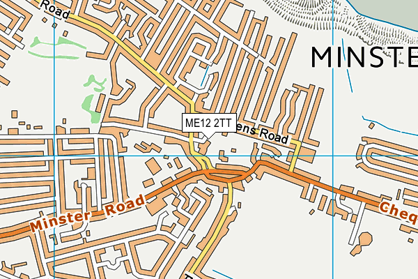 ME12 2TT map - OS VectorMap District (Ordnance Survey)