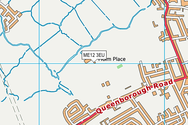 ME12 3EU map - OS VectorMap District (Ordnance Survey)
