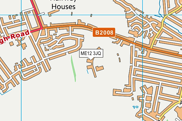 ME12 3JQ map - OS VectorMap District (Ordnance Survey)