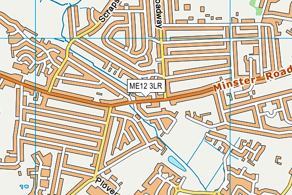 ME12 3LR map - OS VectorMap District (Ordnance Survey)