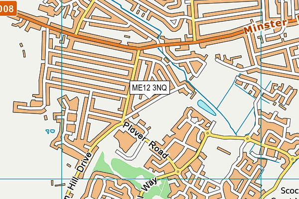 ME12 3NQ map - OS VectorMap District (Ordnance Survey)