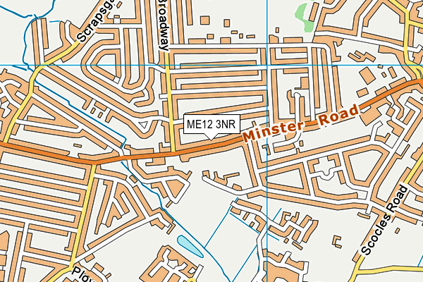 ME12 3NR map - OS VectorMap District (Ordnance Survey)