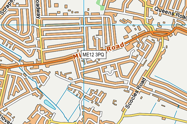 ME12 3PQ map - OS VectorMap District (Ordnance Survey)