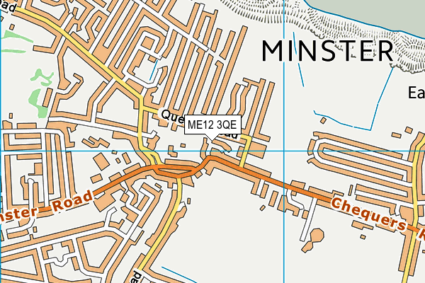 ME12 3QE map - OS VectorMap District (Ordnance Survey)
