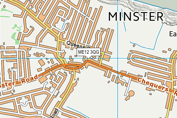 ME12 3QG map - OS VectorMap District (Ordnance Survey)