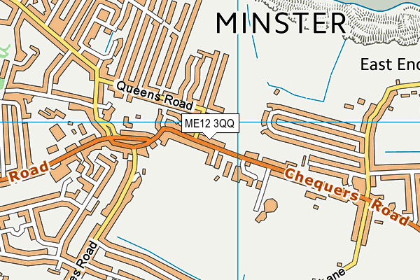 ME12 3QQ map - OS VectorMap District (Ordnance Survey)