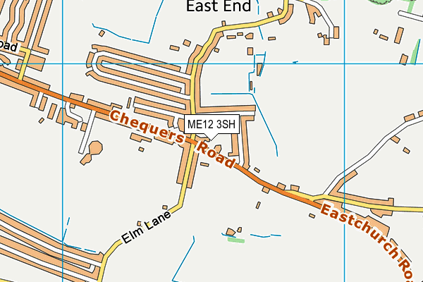 ME12 3SH map - OS VectorMap District (Ordnance Survey)