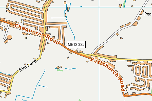 ME12 3SJ map - OS VectorMap District (Ordnance Survey)