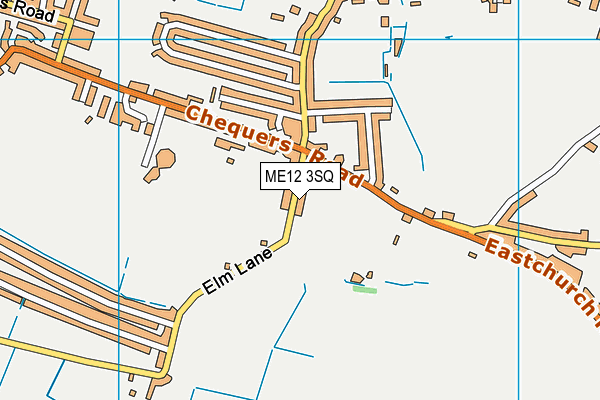ME12 3SQ map - OS VectorMap District (Ordnance Survey)