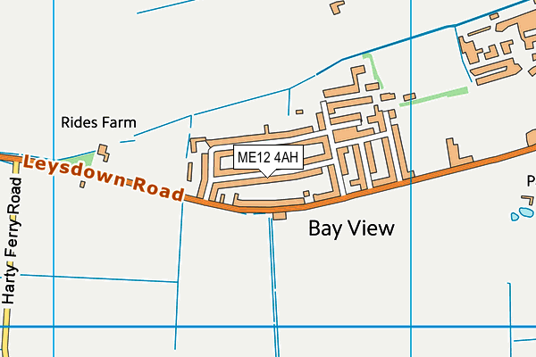 ME12 4AH map - OS VectorMap District (Ordnance Survey)