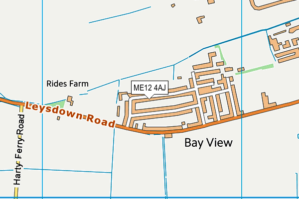 ME12 4AJ map - OS VectorMap District (Ordnance Survey)