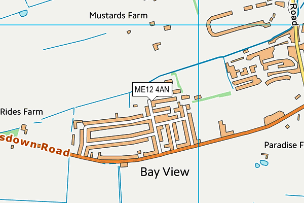 ME12 4AN map - OS VectorMap District (Ordnance Survey)