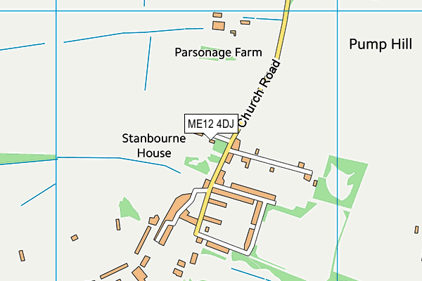 ME12 4DJ map - OS VectorMap District (Ordnance Survey)