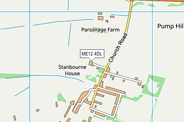 ME12 4DL map - OS VectorMap District (Ordnance Survey)