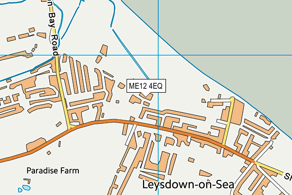 ME12 4EQ map - OS VectorMap District (Ordnance Survey)