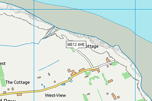 ME12 4HE map - OS VectorMap District (Ordnance Survey)