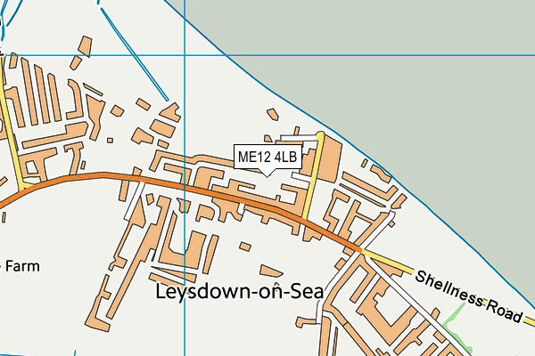 ME12 4LB map - OS VectorMap District (Ordnance Survey)