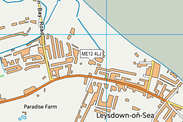 ME12 4LJ map - OS VectorMap District (Ordnance Survey)