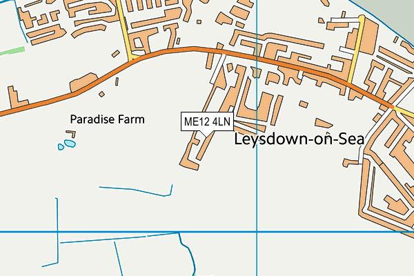 ME12 4LN map - OS VectorMap District (Ordnance Survey)