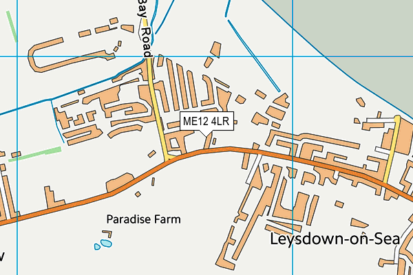 ME12 4LR map - OS VectorMap District (Ordnance Survey)