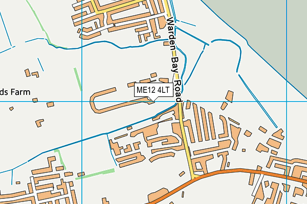 ME12 4LT map - OS VectorMap District (Ordnance Survey)