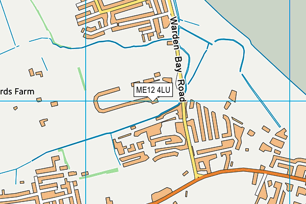 ME12 4LU map - OS VectorMap District (Ordnance Survey)