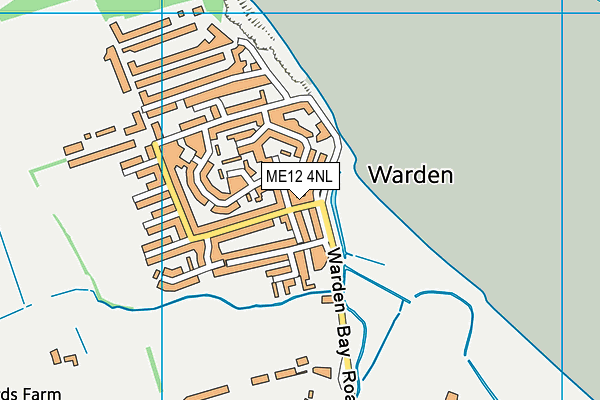 ME12 4NL map - OS VectorMap District (Ordnance Survey)