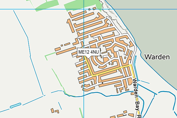 ME12 4NU map - OS VectorMap District (Ordnance Survey)