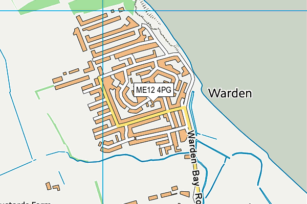 ME12 4PG map - OS VectorMap District (Ordnance Survey)